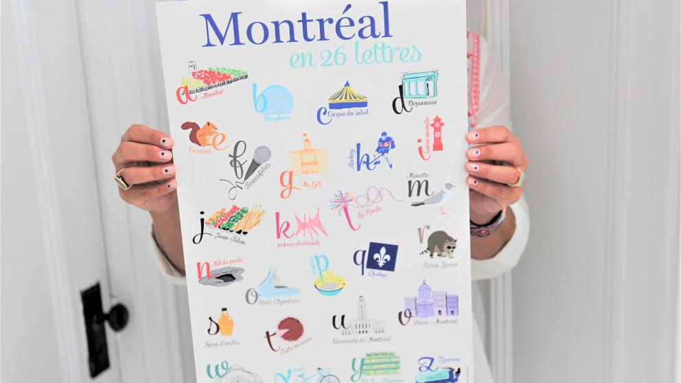 Montréal ABC in 26 letters