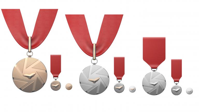Illustration de la médaille de l'Ordre de Montréal