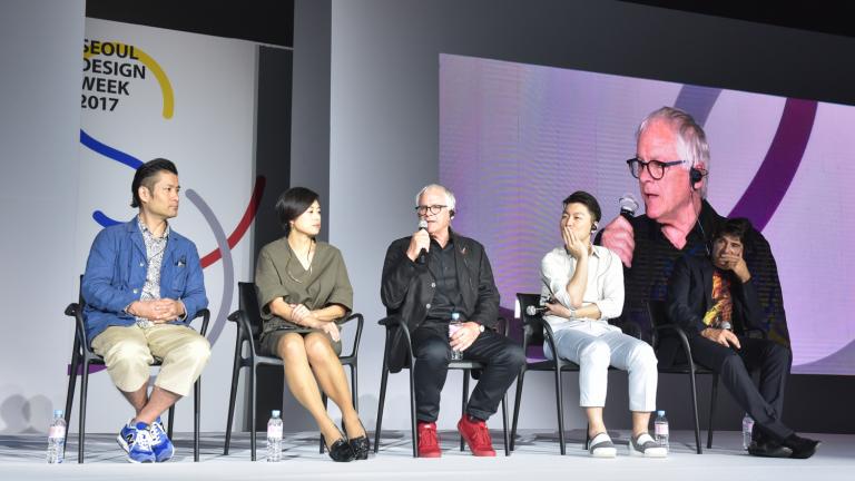 Pierre Fortin at the Seoul Design Week 