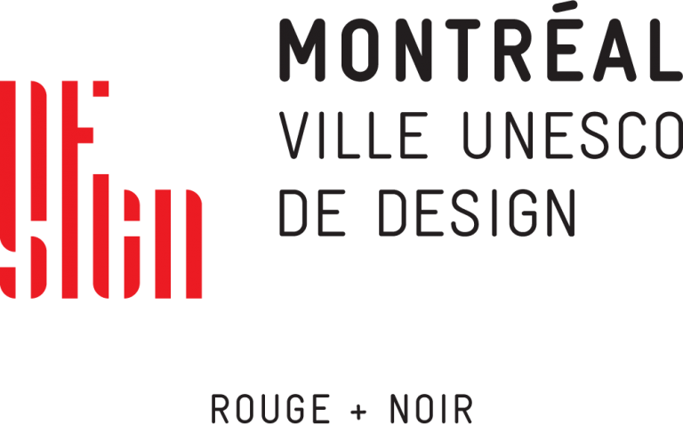 Couleur rouge + noir - Montréal ville UNESCO de design