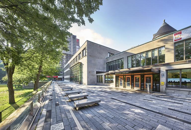 Terrasses des bibliothèques, Université McGill, Montréal, 2014