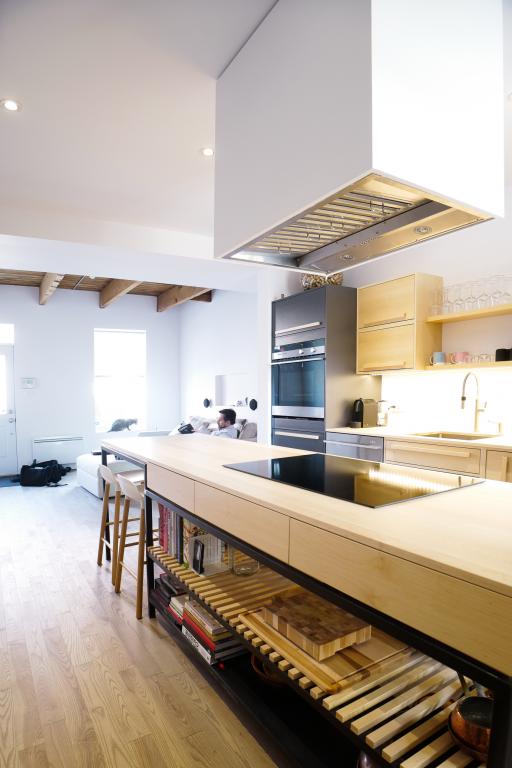 Residential kitchen, Montreal, 2015
