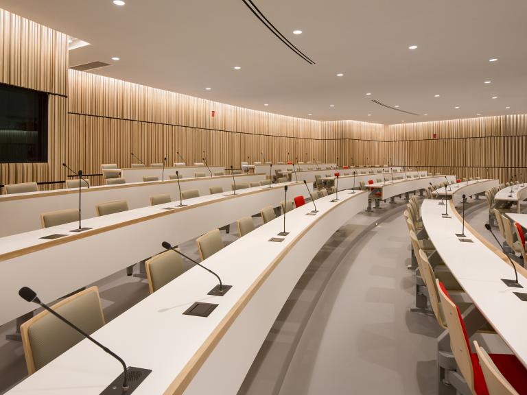 Auditorium, Institut de recherche du CUSM, Montréal, 2015