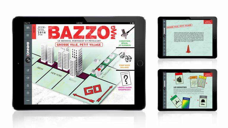 Bazzo Mag, digital monthly magazine, 2016