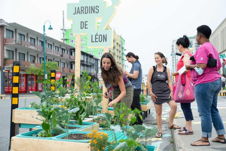 Les Jardins de Léon, Montréal, 2021
