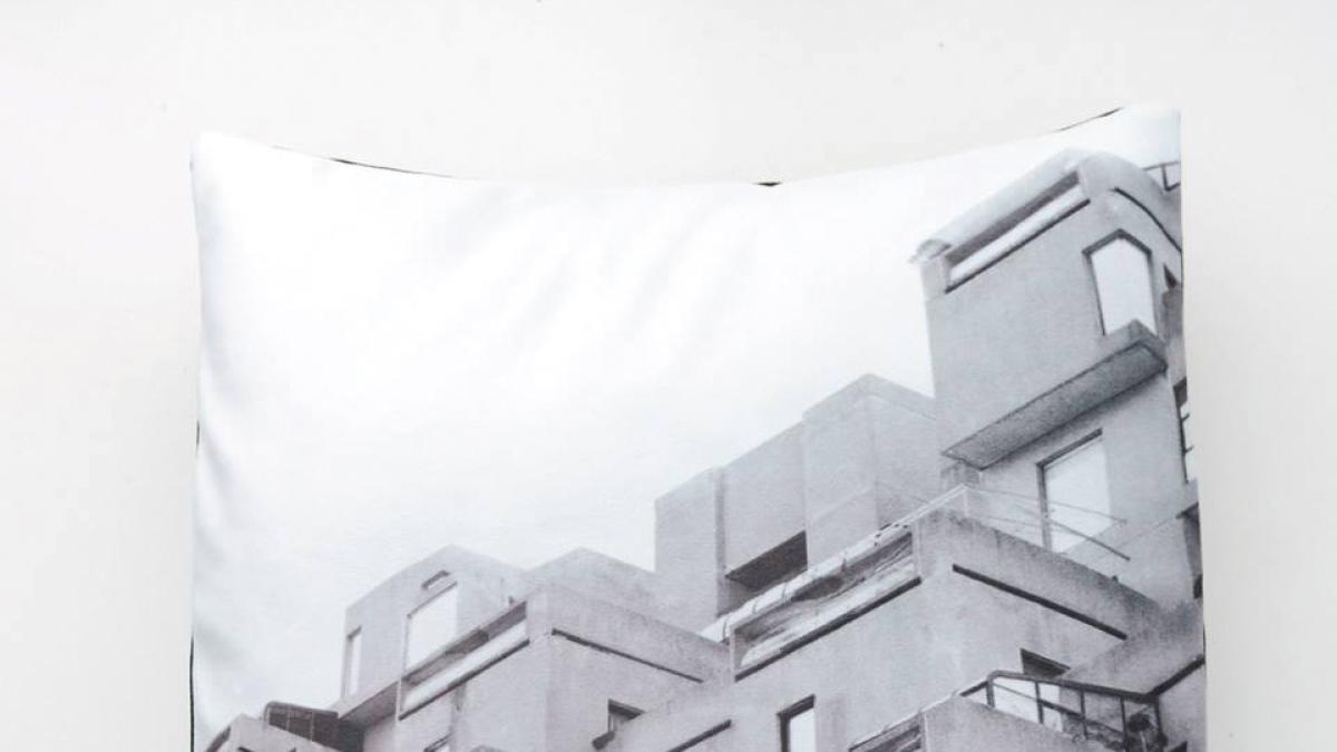 Cushion Covers — Iconique Series in Black & White (Habitat 67)
