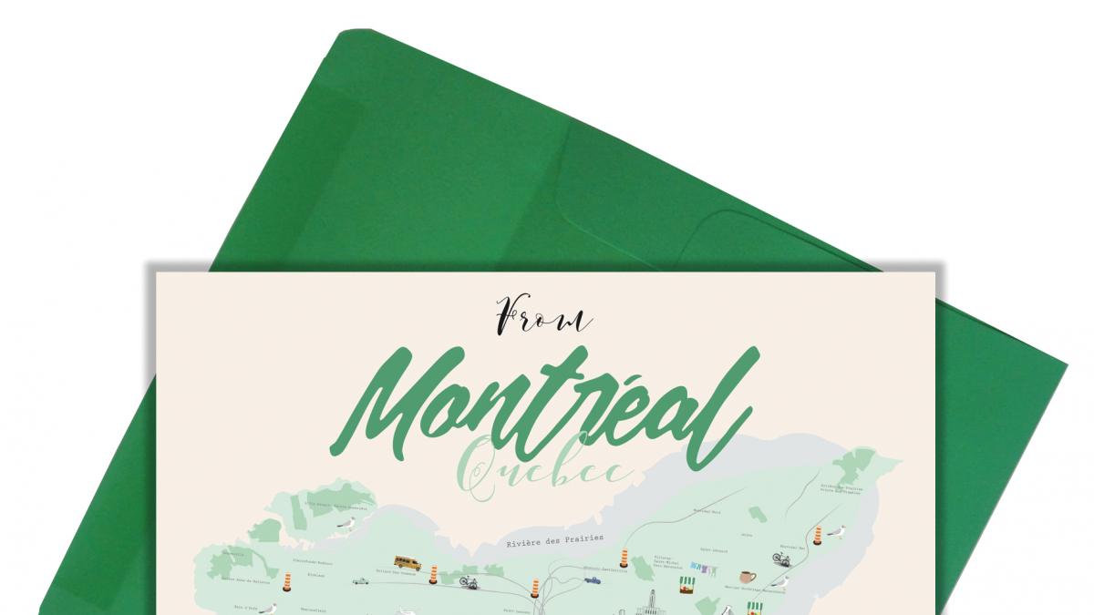 Greeting Card — Montréal