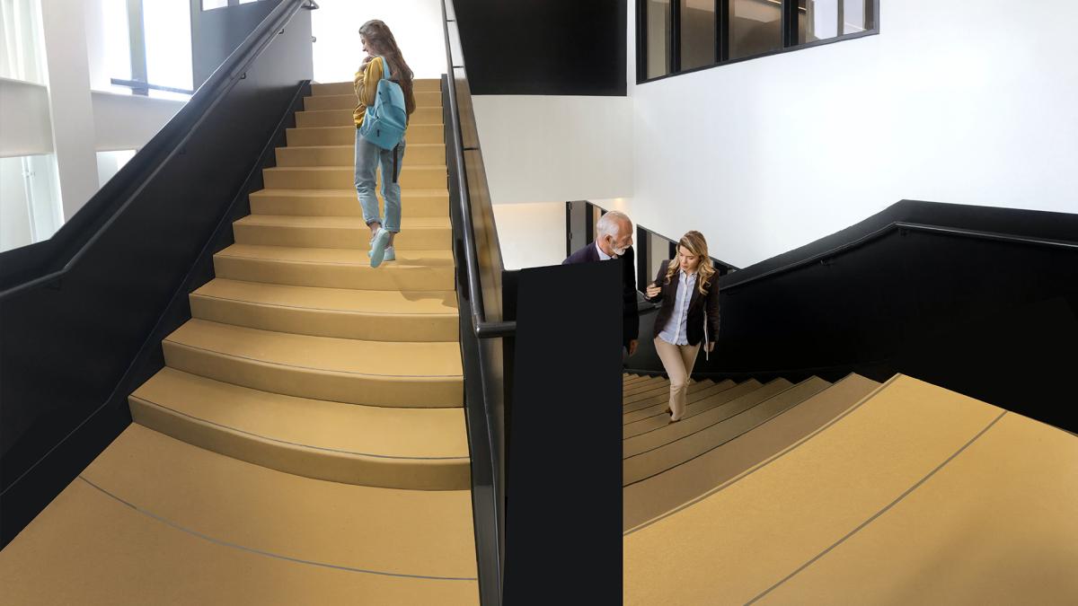 Escalier en Ductal®, Pavillon Arise, Ottawa, 2019